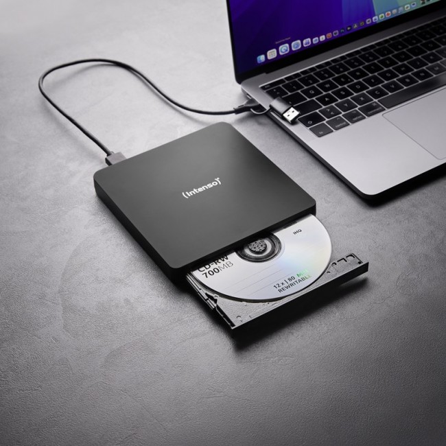 Intenso EOD 400D Slim optical disc drive DVD Super Multi DL Black