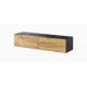 Cama TV stand VIGO 140 30/140/40 black/wotan oak