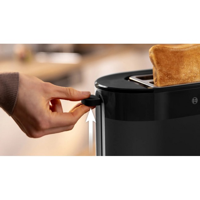 Bosch TAT2M123 toaster 2 slice(s) 950 W Black