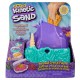 Kinetic Sand , Mermaid Crystal Playset, Over 1lb of Play Sand, Gold Shimmer Sand, Storage and Tools, Sensory Toys for Kids Ages 3 and up