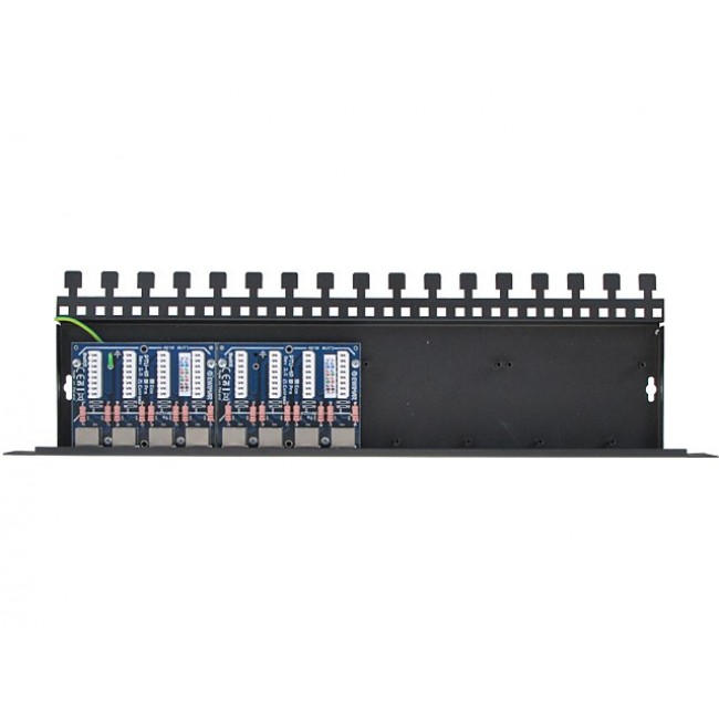 8-kana owy panel zabezpieczający LAN z podwy szoną ochroną przepięciową PoE EWIMAR PTU-58R-PRO/PoE 8-kana owy panel zabezpieczający LAN z podwy szoną ochroną przepięciową PoE EWIMAR PTU-58R-PRO/PoE