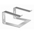 Gembird NBS-D1-01 laptop stand Aluminium, Silver 39.6 cm (15.6