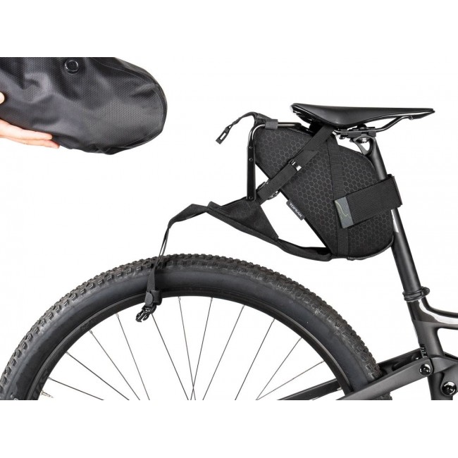 Topeak BackLoader X Bike Bag, 10 L, Black Topeak BackLoader X Bike Bag, 10 L, Black