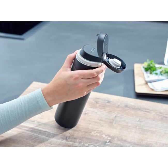 Leifheit 03271 travel mug 600 ml Black Stainless steel