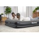 Bestway Tritech Queen Air Mattress with Built-in USB Pump 2.03 m x 1.52 m x 36 cm