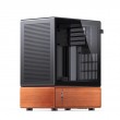 Jonsbo T7 Midi Tower Black, Wood