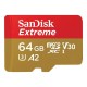 SanDisk Extreme 64 GB MicroSDXC UHS-I Class 10