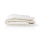 Nedis 1 Person, 150 x 80 cm, 3 Heat Settings, Washable, Overheating protection, Polyester / Synthetic, White