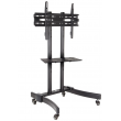 TV trolley stand Maclean, professional, on wheels, max 32-65 TV trolley stand Maclean, professional, on wheels, max 32-65