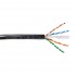 Kabel EmiterNet zewnętrzny elowany UTP (U/UTP) kat.6 el, drut 4x2x0,57, PE+GEL
