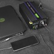 Qoltec Monolith 2000 MS Wave Voltage Converter | 12V to 230V | 1000/2000W | USB Qoltec Monolith 2000 MS Wave Voltage Converter | 12V to 230V | 1000/2000W | USB