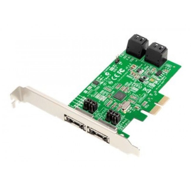 Dawicontrol DC-624E RAID RAID controller PCI Express x2 2.0 6 Gbit/s