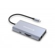 Conceptronic DONN20G 10-in-1 USB 3.2 Gen 1 Docking Station, HDMI, VGA, USB-A 5Gbps, USB-C 5Gbps, SD, TF/MicroSD, Audio, GbE LAN, 100W USB PD