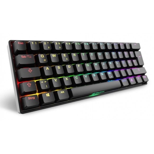 Sharkoon 100065629 keyboard Home USB QWERTZ German Black Sharkoon 100065629 keyboard Home USB QWERTZ German Black