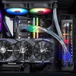 RAIJINTEK EOS 12 RBW ADD Motherboard, Processor Fan 12 cm Black, White 2 pc(s)
