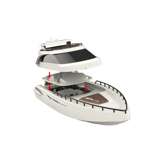 Amewi Rising Sun Cruise Yacht 380mm Radio-Controlled (RC) model Boat Electric engine