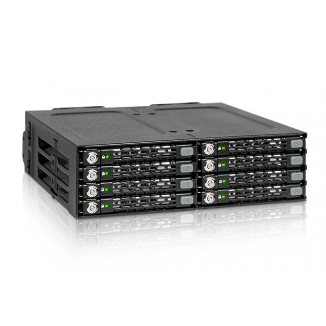 Icy Dock MB998SK-B drive bay panel Black