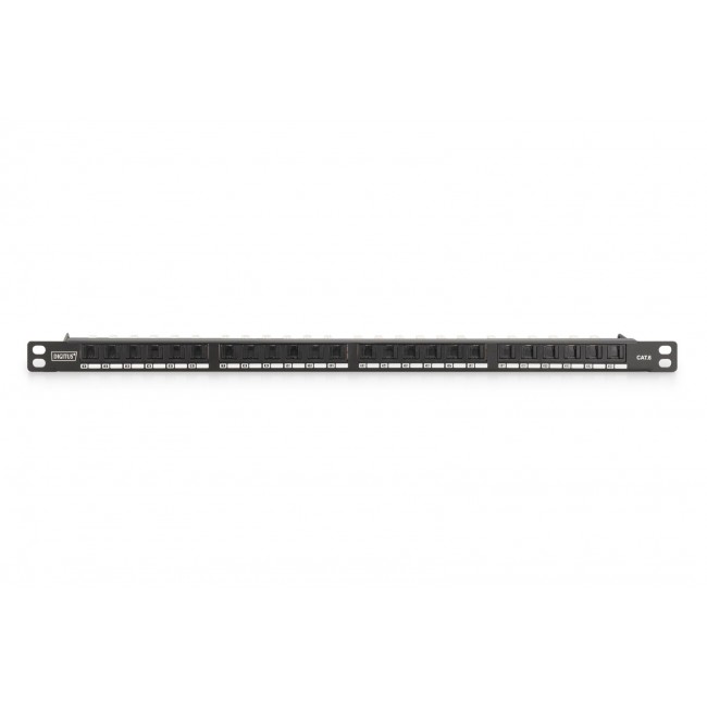 Digitus CAT 6, Class E High Density Patch Panel, unshielded