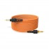 R DE NTH-Cable24 orange audio cable 2.4 m 3.5mm TRS
