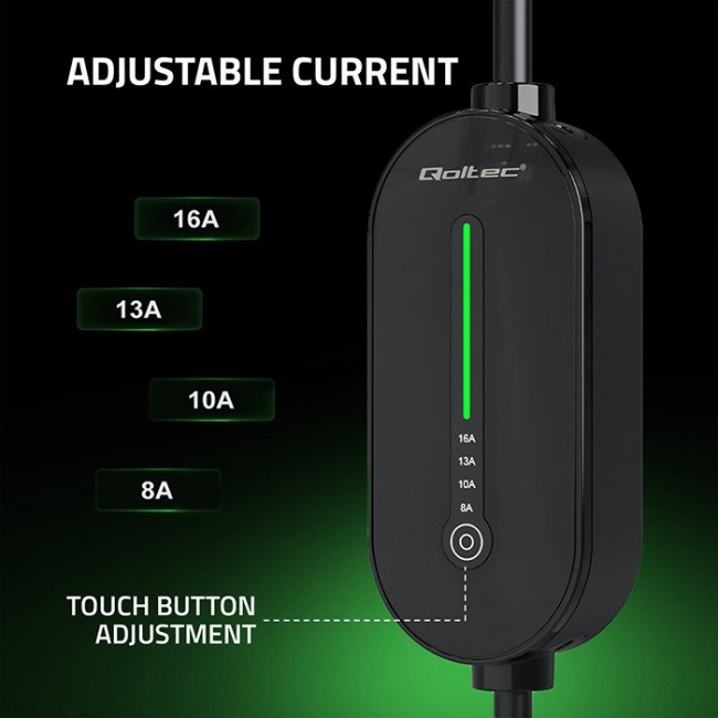 Mobile charger for EV cars, Type2, 3.5kW, 5m