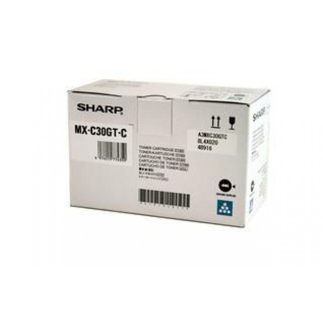 Sharp MXC30GTC toner cartridge 1 pc(s) Original Cyan Sharp MXC30GTC toner cartridge 1 pc(s) Original Cyan