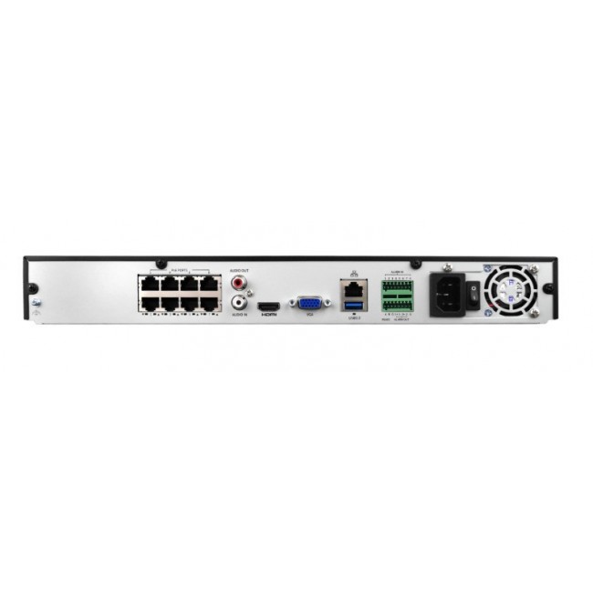 BCS BCS-P-NVR0802-A-4KE-8P(3) 1U Black