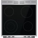 Gorenje GECS6C70XC cooker Freestanding cooker Electric Coil hob Stainless steel A