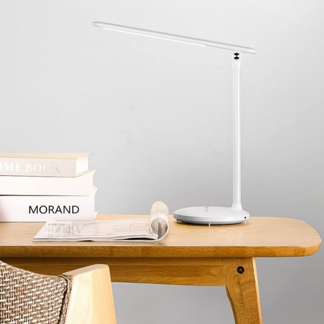Techly I-LAMP-DSK9 table lamp 3 W LED G White Techly I-LAMP-DSK9 table lamp 3 W LED G White
