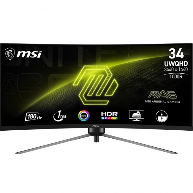 Curved gaming monitor MSI MAG 345CQRDE 34