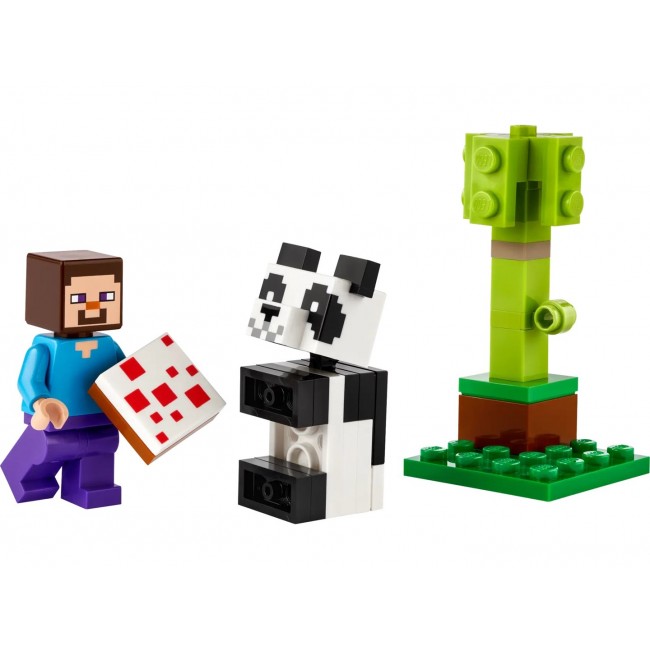 LEGO MINECRAFT 30672 Steve and Baby Panda LEGO MINECRAFT 30672 Steve and Baby Panda