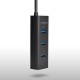 Axagon HUE-S2BL interface hub USB 3.2 Gen 1 (3.1 Gen 1) Type-A 5000 Mbit/s Black Axagon HUE-S2BL interface hub USB 3.2 Gen 1 (3.1 Gen 1) Type-A 5000 Mbit/s Black