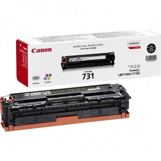 Canon CRG-731 6272B002 Toner Cartridge Black Canon CRG-731 6272B002 Toner Cartridge Black