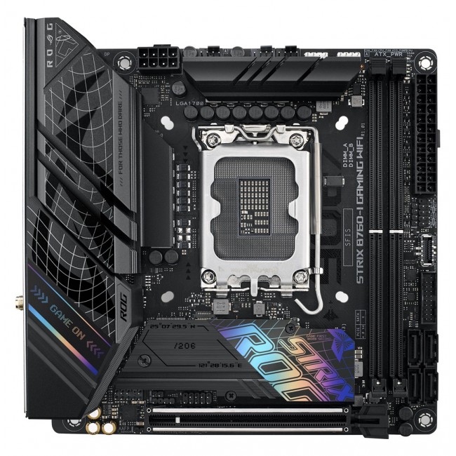 ASUS ROG STRIX B760-I GAMING WIFI Intel B760 LGA 1700 mini ITX ASUS ROG STRIX B760-I GAMING WIFI Intel B760 LGA 1700 mini ITX