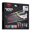 Patriot Memory Viper Venom memory module 32 GB 2 x 16 GB DDR5 6000 MHz CL30 XMP3 (PVVR532G600C30K) Patriot Memory Viper Venom memory module 32 GB 2 x 16 GB DDR5 6000 MHz CL30 XMP3 (PVVR532G600C30K)