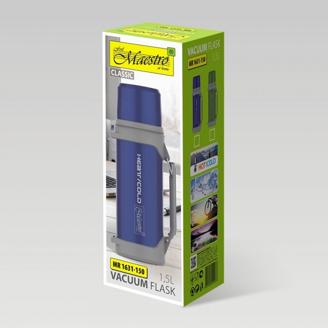 Thermos 1.5 l Maestro MR-1631-150-Blue