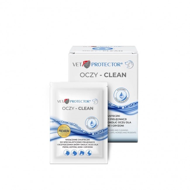 JM SANTE Vet Protector Eyes Clean - eye cleaning wipes for dog and cat 20pcs