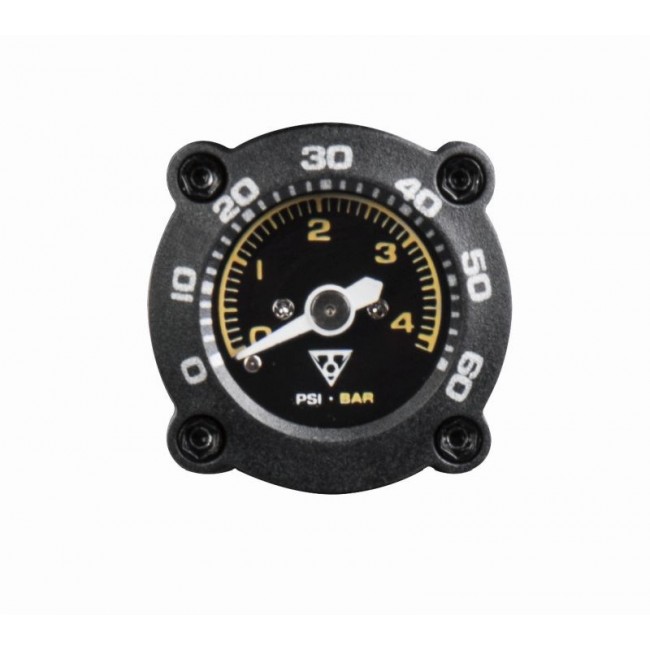 Hand pump Topeak Mountain DA G, dual action, manometer