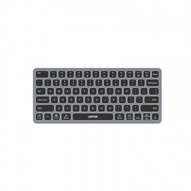 UNITEK D1092A keyboard USB US International Grey UNITEK D1092A keyboard USB US International Grey