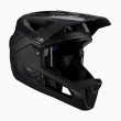 LEATT MTB Enduro 4.0 V23 bicycle helmet with removable chin bar, size L, black