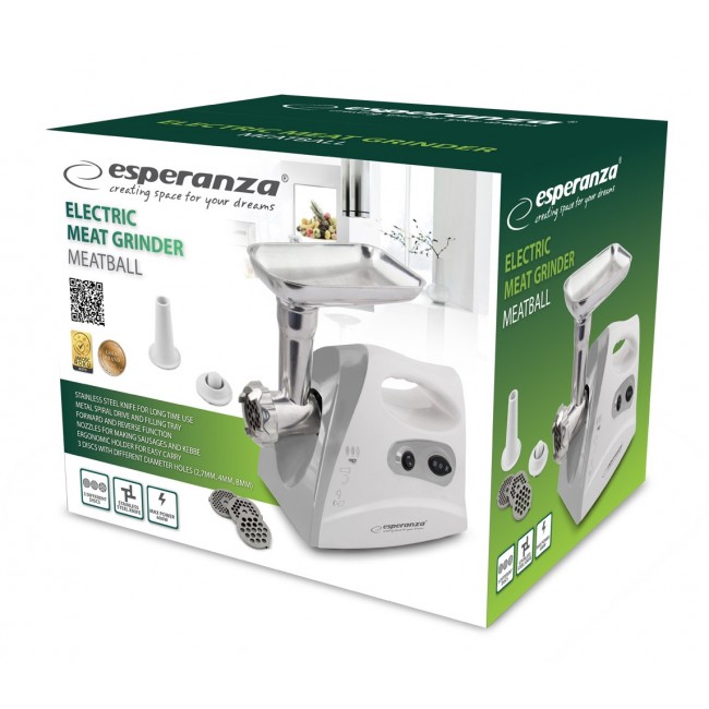 Esperanza EKM012E mincer 600 W Grey