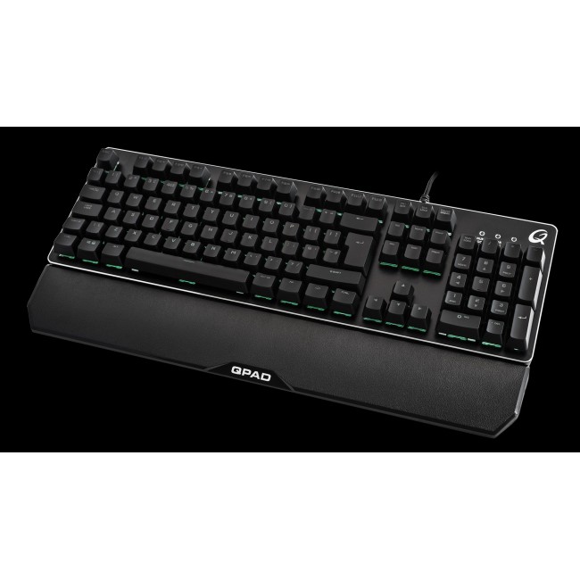 QPAD MK-40 keyboard Gaming USB QWERTZ German Black QPAD MK-40 keyboard Gaming USB QWERTZ German Black