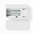 Nedis ZBSC30WT digital weather station White LCD Battery