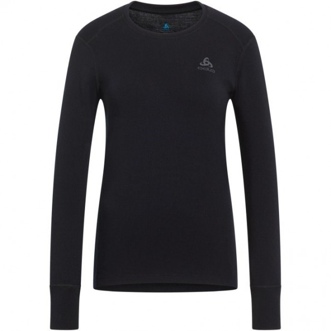 Odlo BL TOP crew neck l/s MERINO 260 women's T-shirt, size M, black