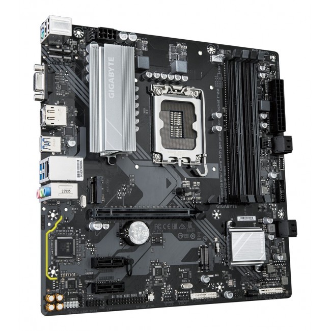 GIGABYTE B760M D3HP DDR4 Motherboard - Supports Intel Core 14th Gen CPUs, 4+1+1 Phases Digital VRM, up to 5333MHz DDR4 (OC), 2xPCIe 4.0 M.2, GbE LAN, USB 3.2 Gen1 GIGABYTE B760M D3HP DDR4 Motherboard - Supports Intel Core 14th Gen CPUs, 4+1+1 Phases Digital VRM, up to 5333MHz DDR4 (OC), 2xPCIe 4.0 M.2, GbE LAN, USB 3.2 Gen1