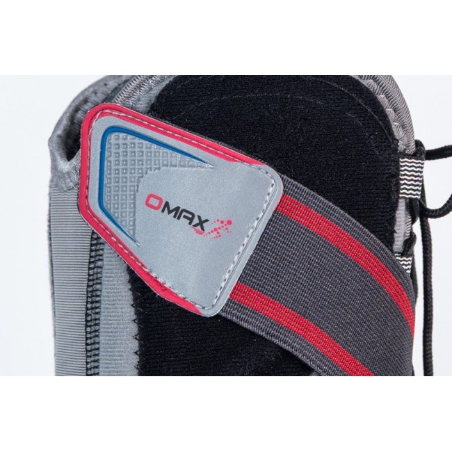 Ankle Orthosis Malleomax O-1160/L REHAFUND, Grey-Red