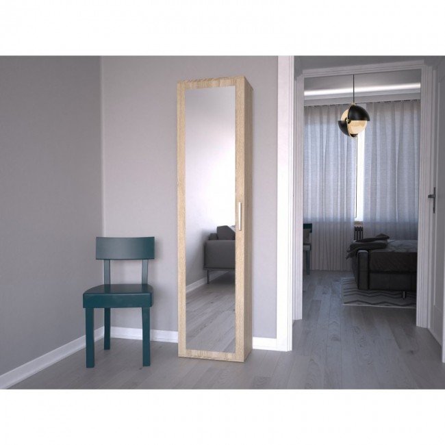 Topeshop DUO SZAFKA SONOMA bedroom wardrobe/closet 2 shelves 1 door(s) Oak Topeshop DUO SZAFKA SONOMA bedroom wardrobe/closet 2 shelves 1 door(s) Oak