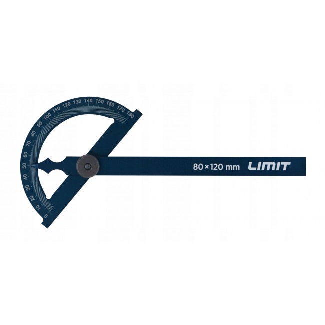 ALUMINUM PROTRACTOR 80*120MM ALUMINUM PROTRACTOR 80*120MM