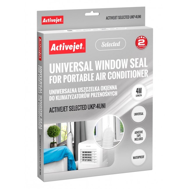 Activejet Universal window seal for mobile air conditioners Selected UKP-4UNI Activejet Universal window seal for mobile air conditioners Selected UKP-4UNI