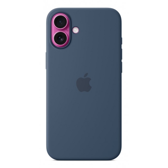Apple iPhone 16 Plus Silicone Case with MagSafe - Denim