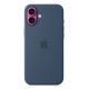 Apple iPhone 16 Plus Silicone Case with MagSafe - Denim